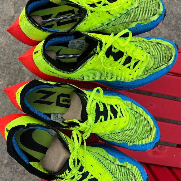 Nike Zoom X Vaporfly NEXT% 2 Prefontaine Racing Running Shoe Sz 11.5 2 Pairs - Picture 7 of 8